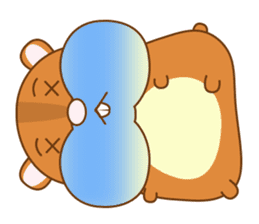 The cute Hamster family sticker #8119890