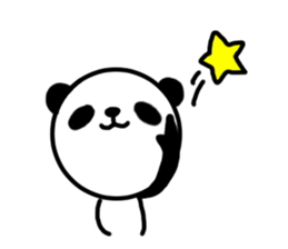 The unusual panda sticker #8120015