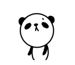 The unusual panda sticker #8120018