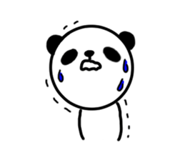 The unusual panda sticker #8120019