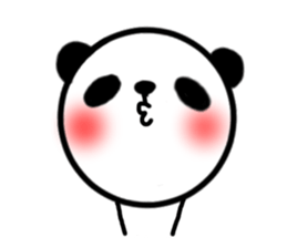 The unusual panda sticker #8120021