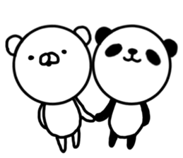 The unusual panda sticker #8120024
