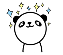 The unusual panda sticker #8120027