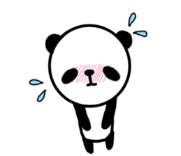 The unusual panda sticker #8120028