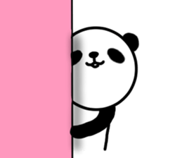 The unusual panda sticker #8120030