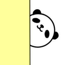 The unusual panda sticker #8120031