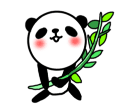 The unusual panda sticker #8120032