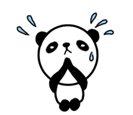 The unusual panda sticker #8120035