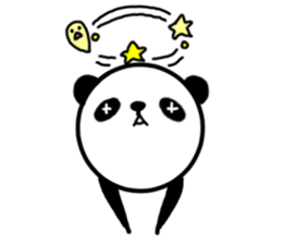 The unusual panda sticker #8120038