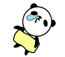 The unusual panda sticker #8120039