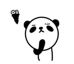 The unusual panda sticker #8120040