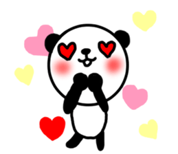 The unusual panda sticker #8120045