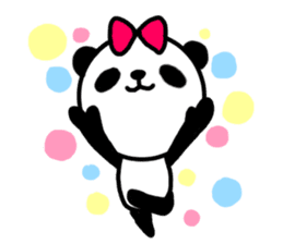 The unusual panda sticker #8120047