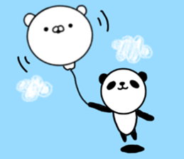 The unusual panda sticker #8120048
