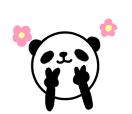 The unusual panda sticker #8120050