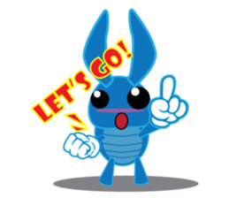 Staggy : The Stag Beetle sticker #8120917