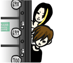 V ROCK BANDGAL STICKER sticker #8121159