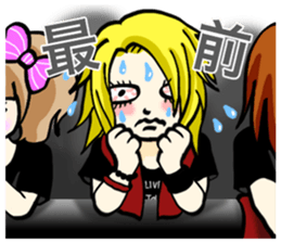 V ROCK BANDGAL STICKER sticker #8121169