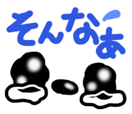 Dog and cat face sticker #8121463