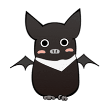Bat Story-Ait & Ms.Bi sticker #8121916