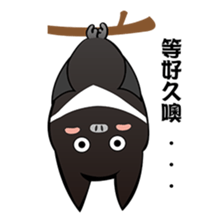 Bat Story-Ait & Ms.Bi sticker #8121917