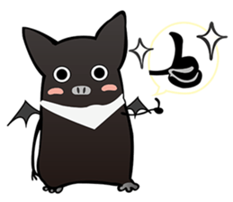 Bat Story-Ait & Ms.Bi sticker #8121918