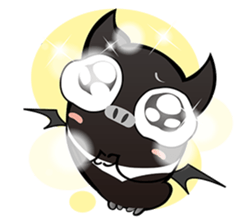Bat Story-Ait & Ms.Bi sticker #8121926