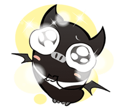Bat Story-Ait & Ms.Bi sticker #8121926