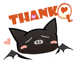 Bat Story-Ait & Ms.Bi sticker #8121927