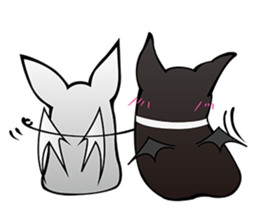 Bat Story-Ait & Ms.Bi sticker #8121929