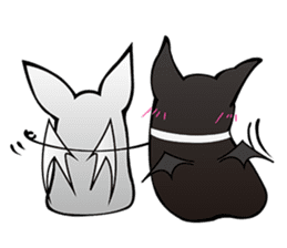 Bat Story-Ait & Ms.Bi sticker #8121929