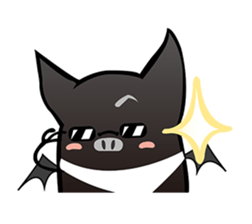 Bat Story-Ait & Ms.Bi sticker #8121930