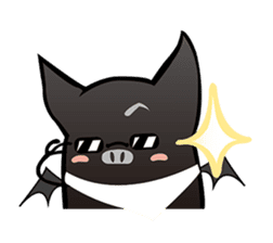 Bat Story-Ait & Ms.Bi sticker #8121930
