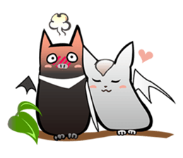 Bat Story-Ait & Ms.Bi sticker #8121932