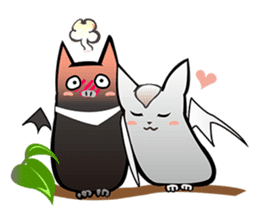 Bat Story-Ait & Ms.Bi sticker #8121932