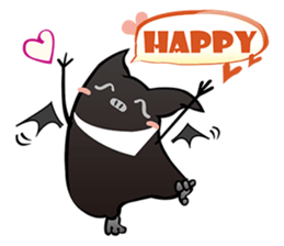 Bat Story-Ait & Ms.Bi sticker #8121933