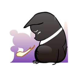 Bat Story-Ait & Ms.Bi sticker #8121934