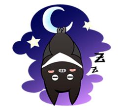 Bat Story-Ait & Ms.Bi sticker #8121937