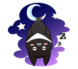 Bat Story-Ait & Ms.Bi sticker #8121937