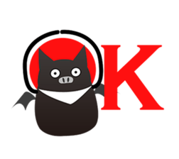 Bat Story-Ait & Ms.Bi sticker #8121945