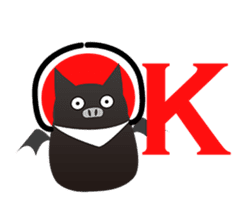 Bat Story-Ait & Ms.Bi sticker #8121945