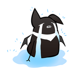 Bat Story-Ait & Ms.Bi sticker #8121949