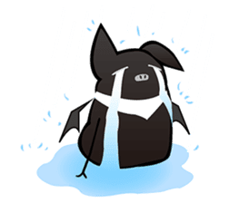 Bat Story-Ait & Ms.Bi sticker #8121949