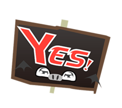 Bat Story-Ait & Ms.Bi sticker #8121950