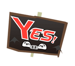 Bat Story-Ait & Ms.Bi sticker #8121950