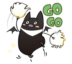 Bat Story-Ait & Ms.Bi sticker #8121951