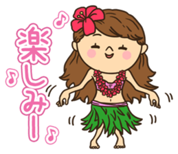 Greetings in the world of costume sticker #8122676