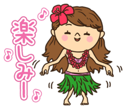 Greetings in the world of costume sticker #8122676