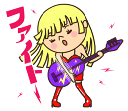 Greetings in the world of costume sticker #8122694