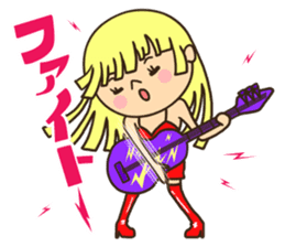 Greetings in the world of costume sticker #8122694